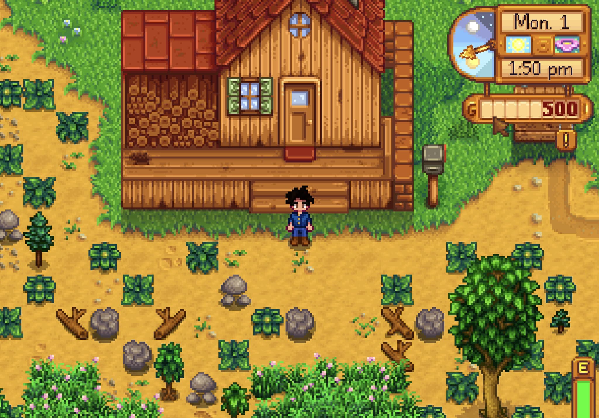 A screenshot from the game Stardew Valley