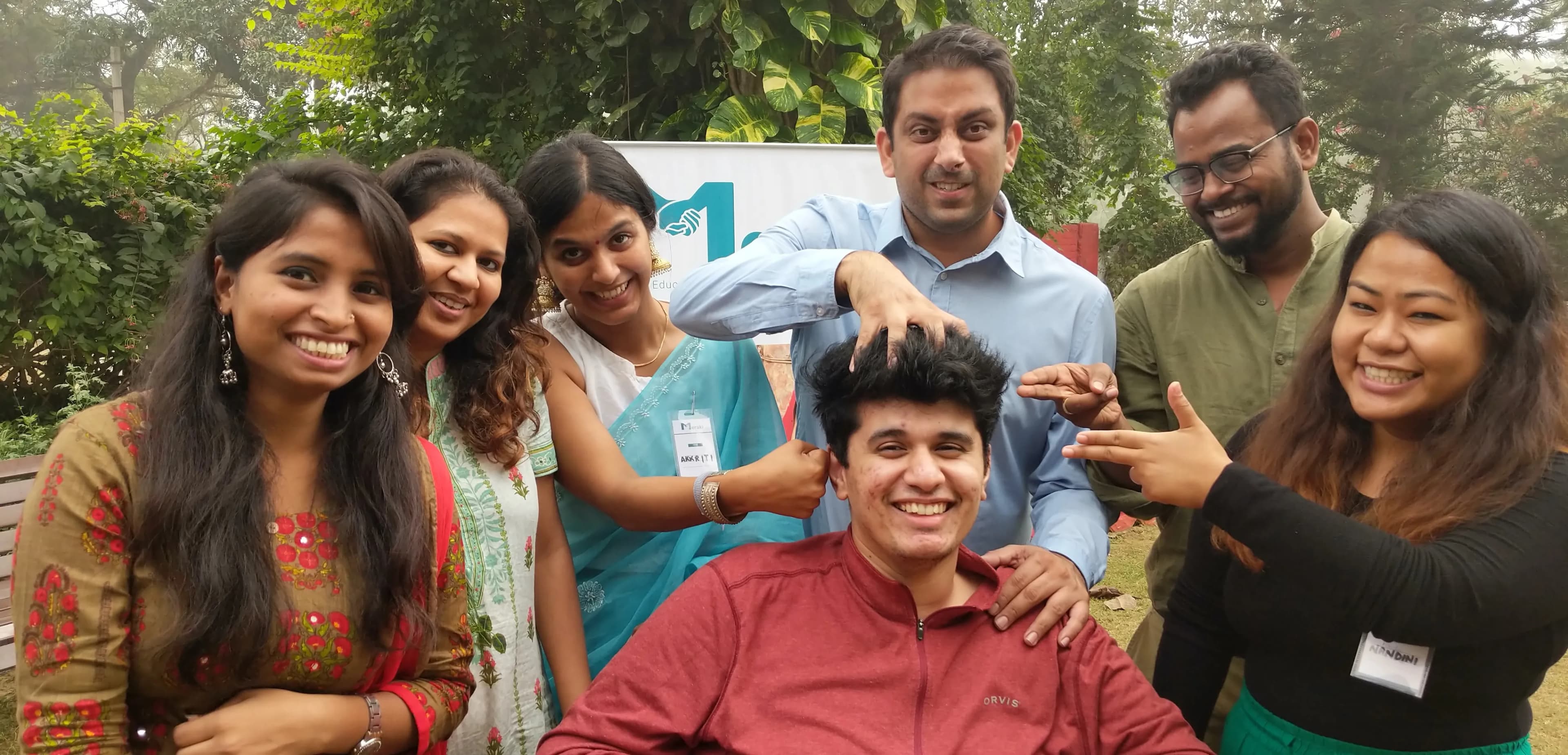 Group photo of the Meraki Team.