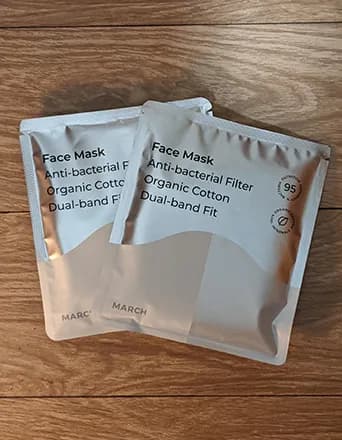 A picture of masks